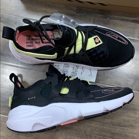 huarache black pink